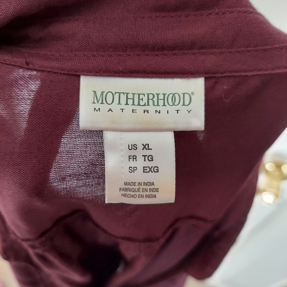 Tieback Maternity Blouse - Picture 7 of 7